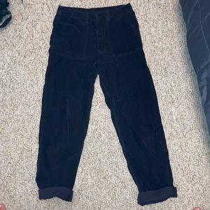 Black Corduroy Pants
